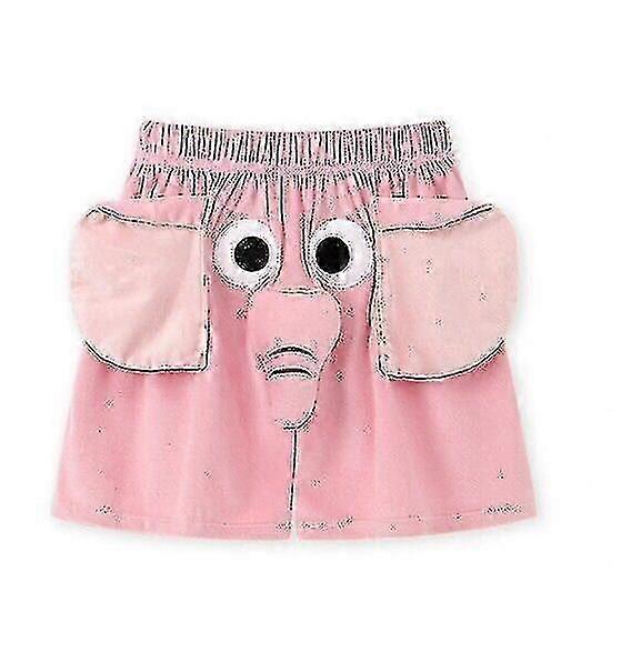 Trunk pyjamabroek heren, olifant pyjamabroek, cartoon pyjamabroek HL roze shorts