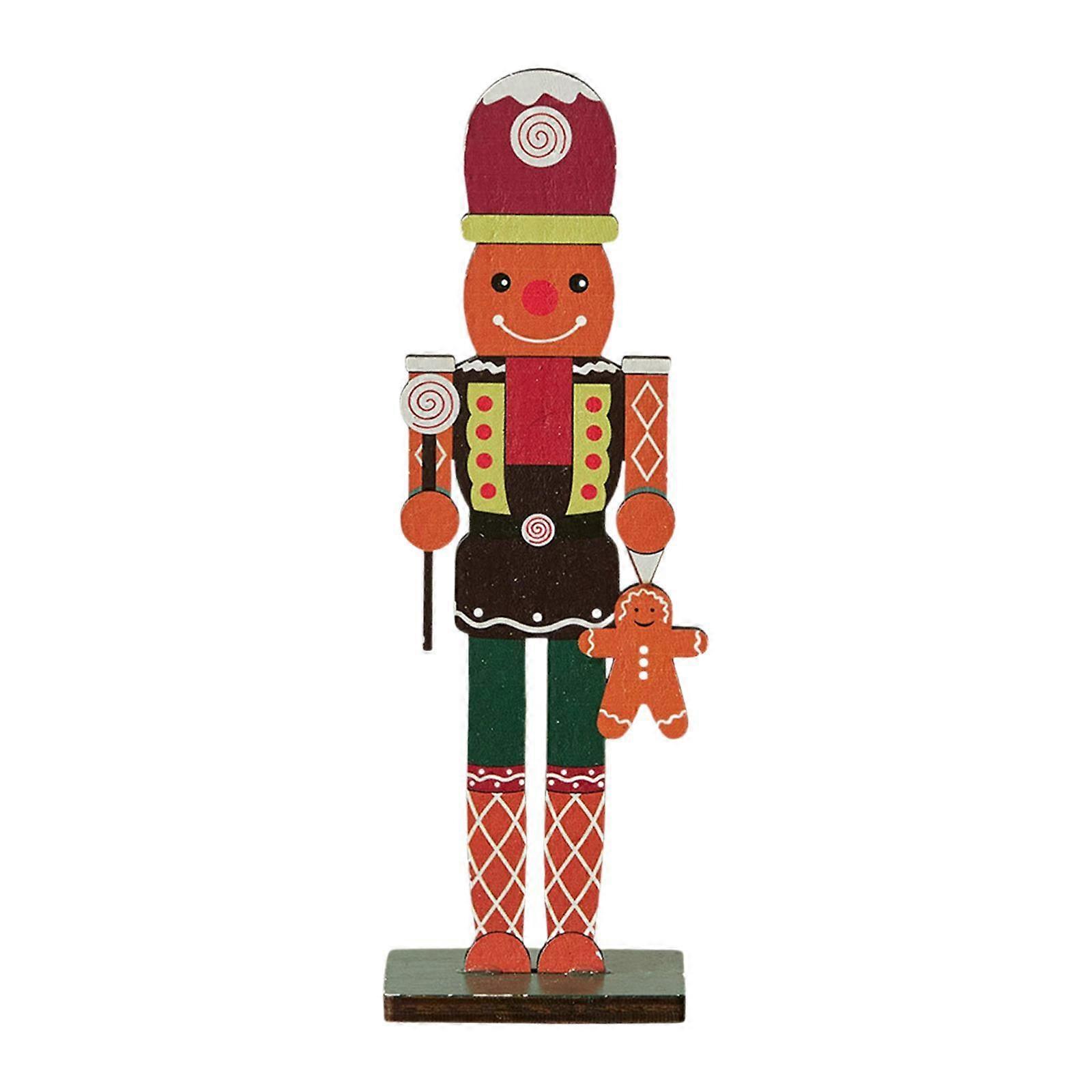 Christmas Nutcracker Soldier Nutcracker Figurine Traditional Stable Base
