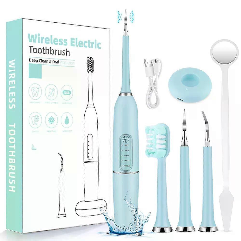Ultrasonic Electric Sonic Dental Scaler Stain Tartar Calculus Remover Teeth Whitening Cleaning Waterproof Electric Toothbrush