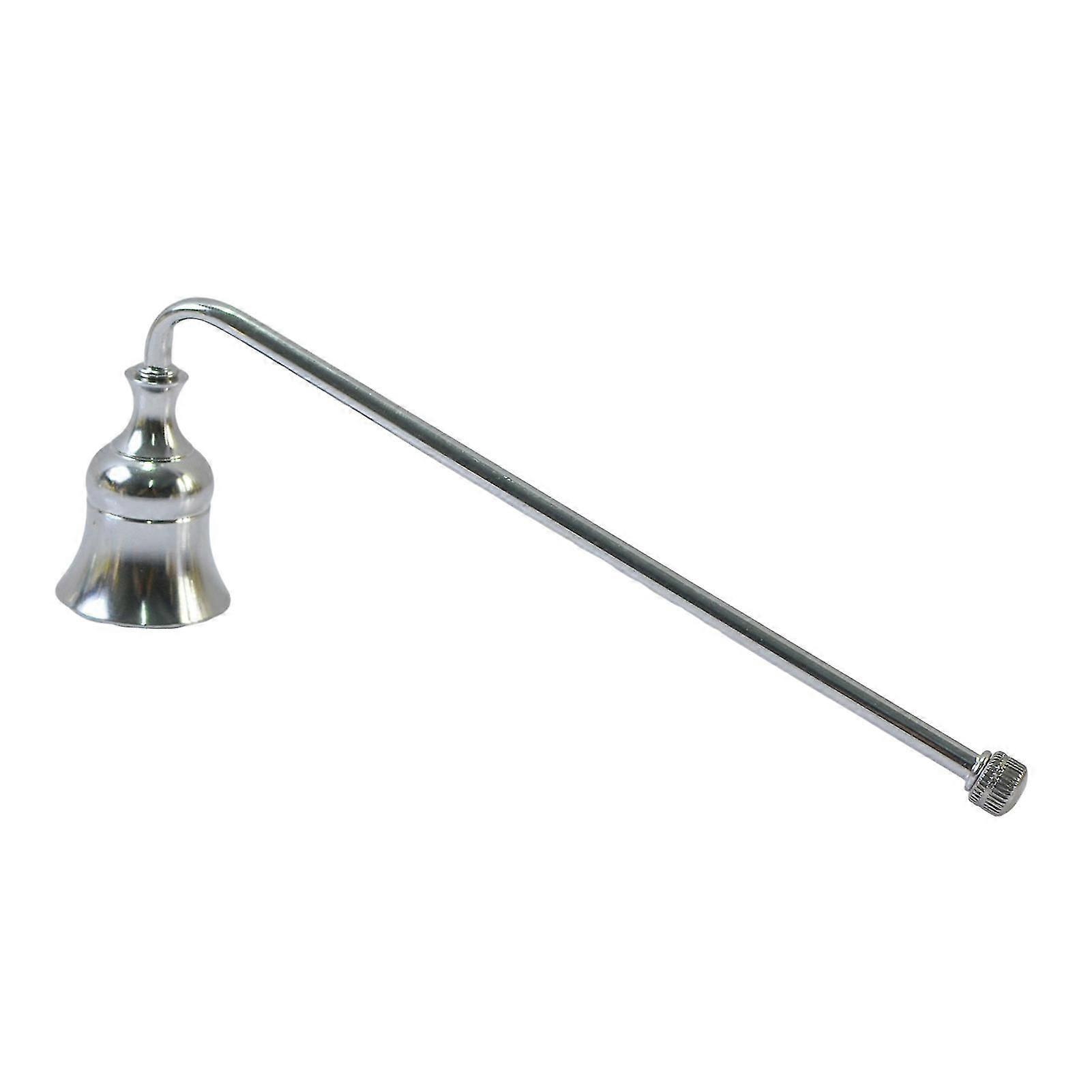 Candle Extinguisher Elegant Bell Shaped Wick Cover Metal Candle Stopper Rust-proof Extinguishing Tool with Short And Long Length