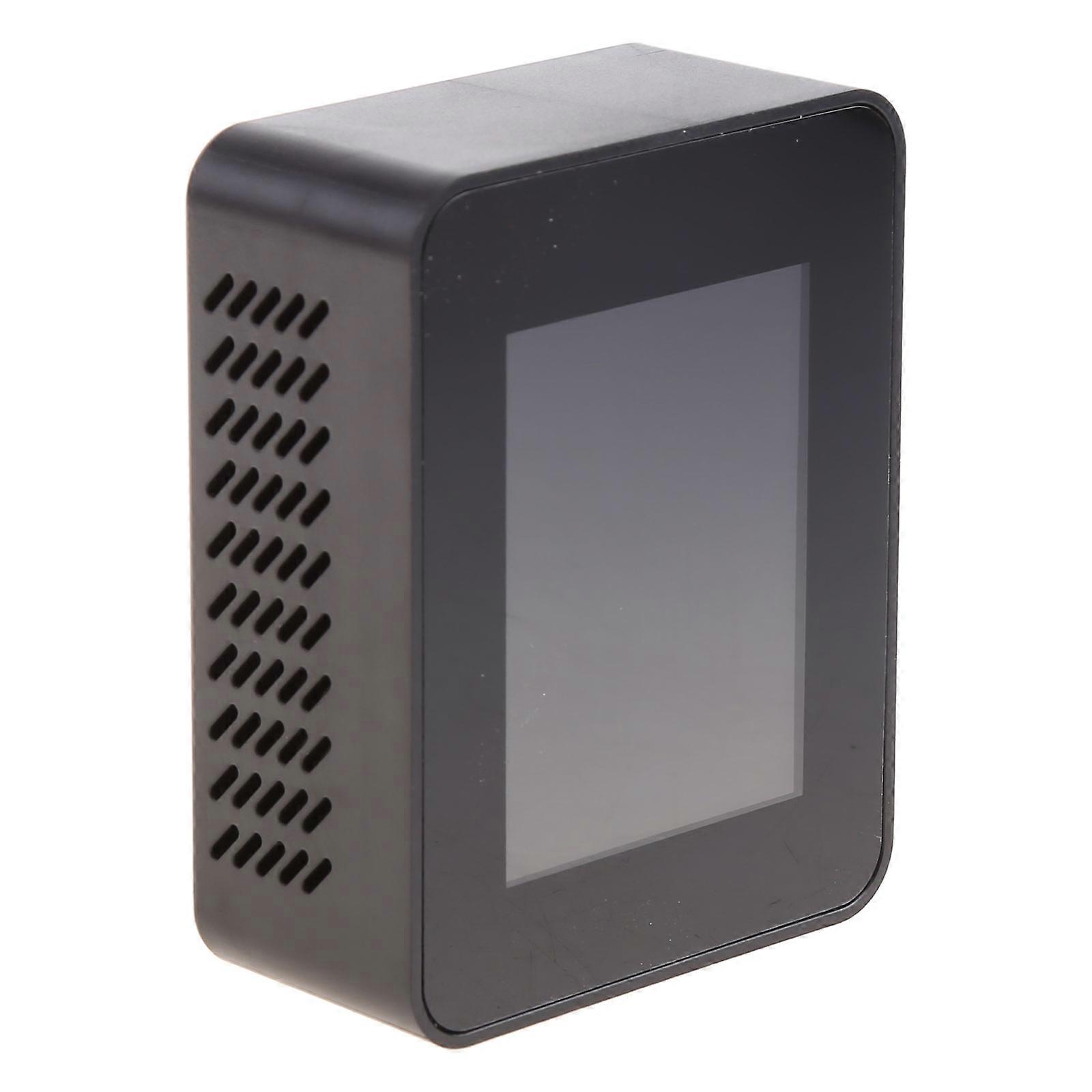 Infrared Sensor Air Quality Monitor Air Quality Tester for CO2 Formaldehyde/HCHO TVOC PM2.5/PM10 Air Gas Detector  White