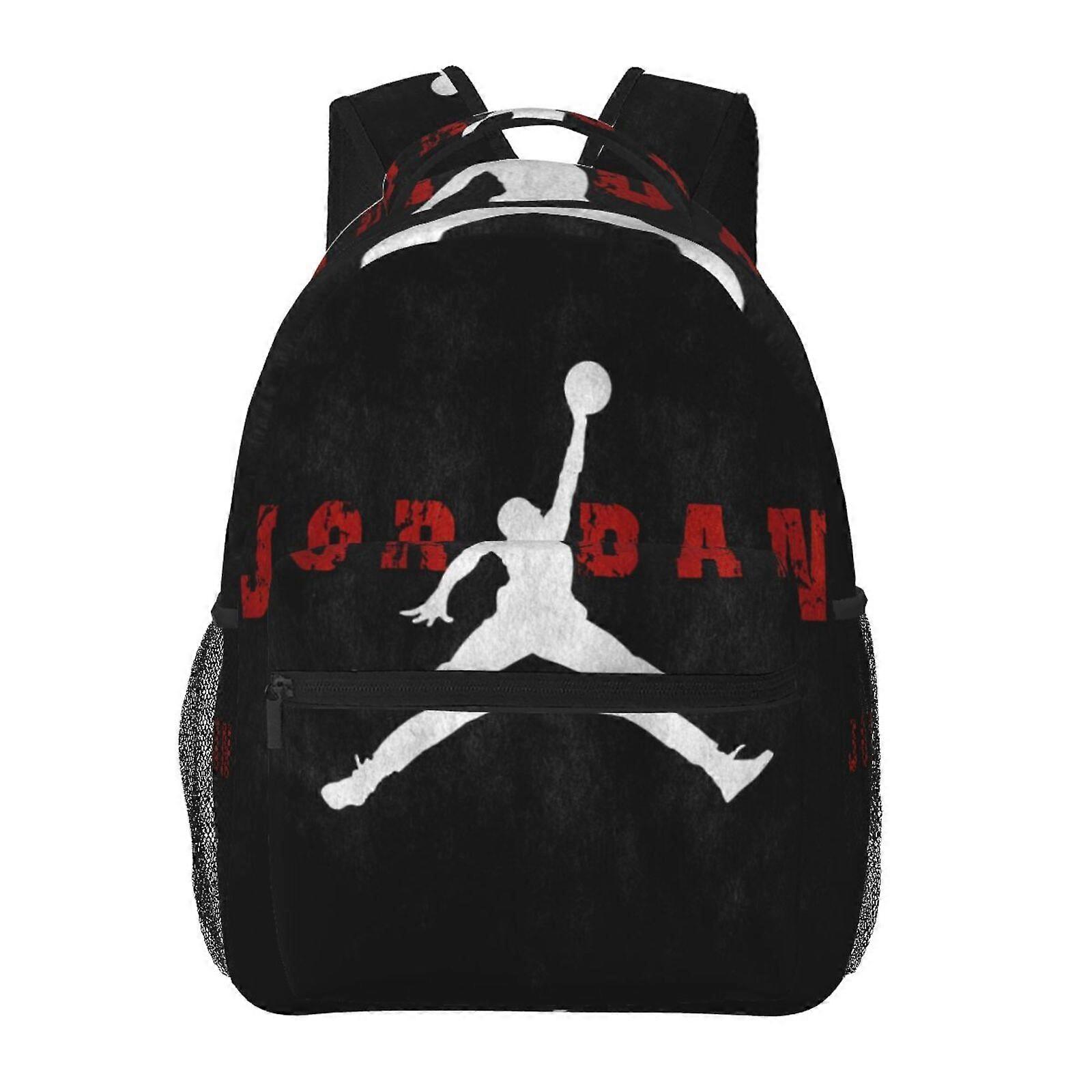 t7 Michael Jordan Backpack για άνδρες, ανθεκτικό και ελαφρύ σακίδιο, αδιάβροχη τσάντα βιβλίων για σχολείο, εργασία και υπαίθρια j7