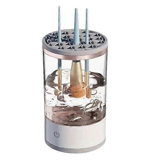 Rechargeable Electric Makeup Brush Cleaner Machine, Automatic Deep Cleaning Spinner for All Sizes, Quick Drying Tool