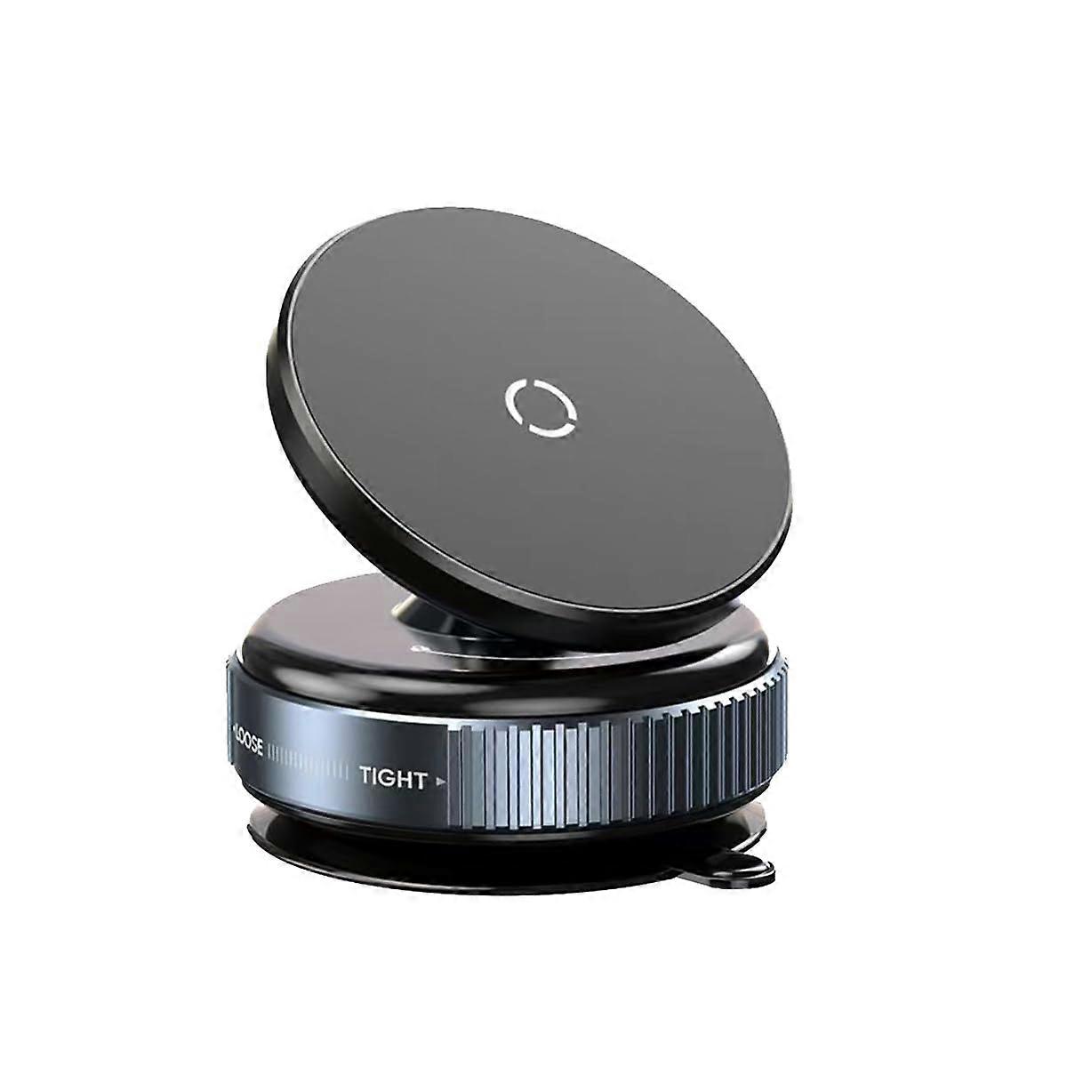 Vacuum Magnetic Phone Holder, 360° Adjustable, Strong adsorption, car/Fitness/Mirror Smooth Surface Universal