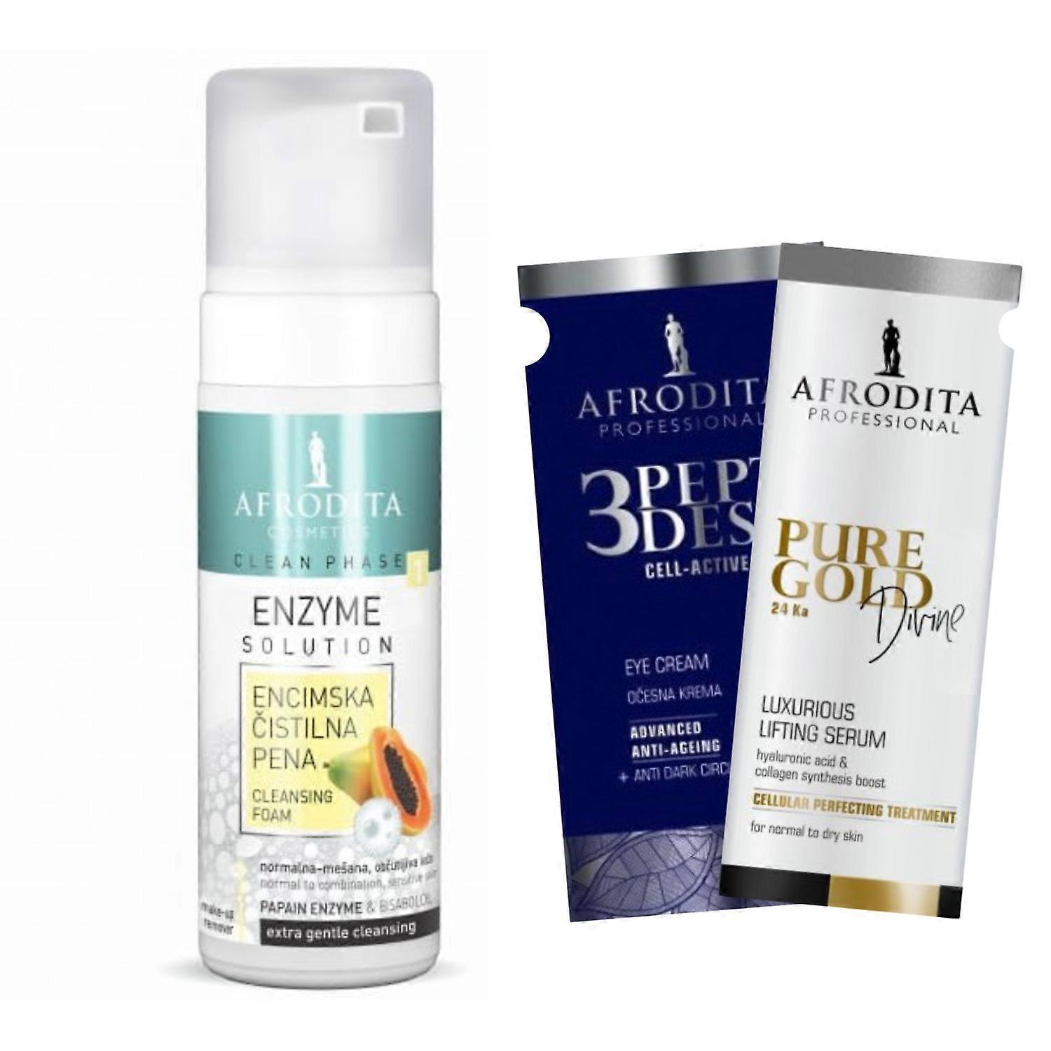 Afrodita Clean Phase Enzyme Cleansing Foam + 2 Samples