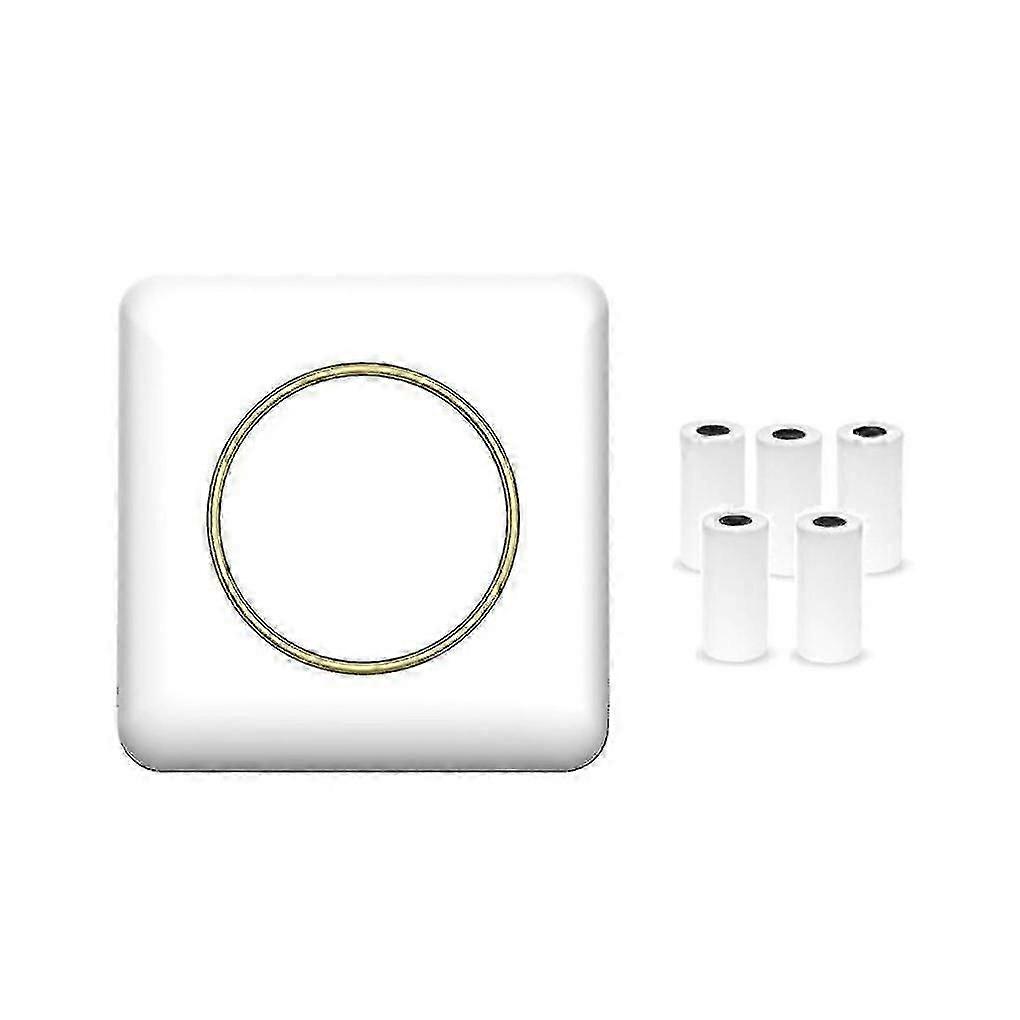 Mini Thermal Label Printer Memo Handbook Photo Printer Portable Printer Self-adhesive Sticker Print