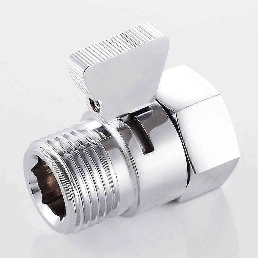 Copper Shut Off Valve - for Shower Head, to Adjust Water Temperature Easily and Not FrequentlyG1/2