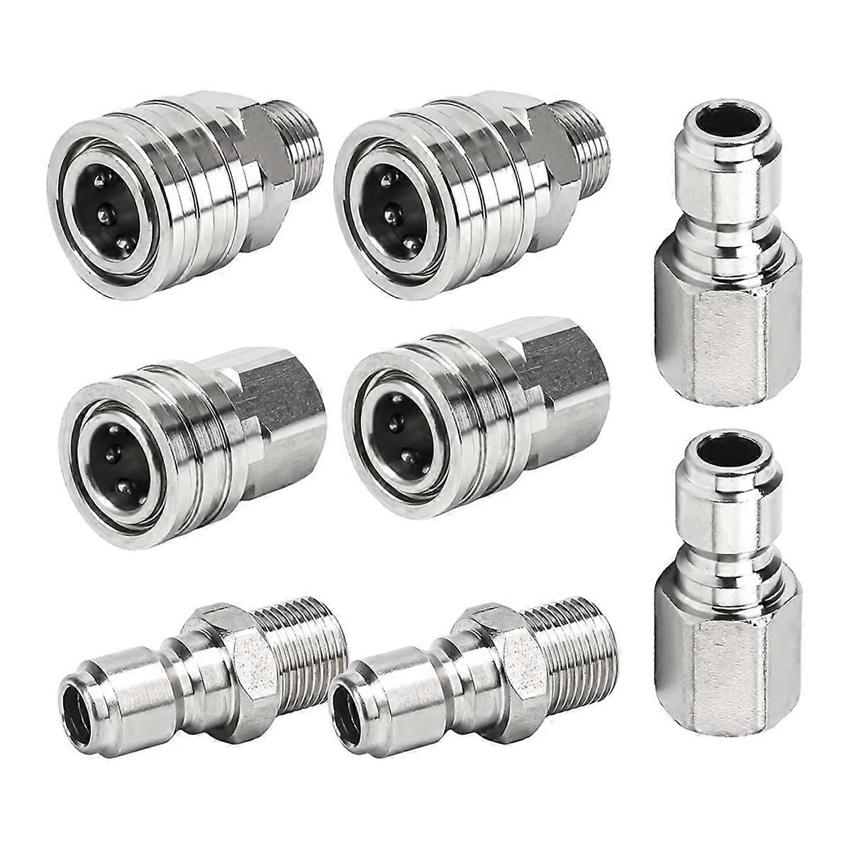 Pressure Washer Quick Connect Kit, 3/8inch Quick Connect Fittings