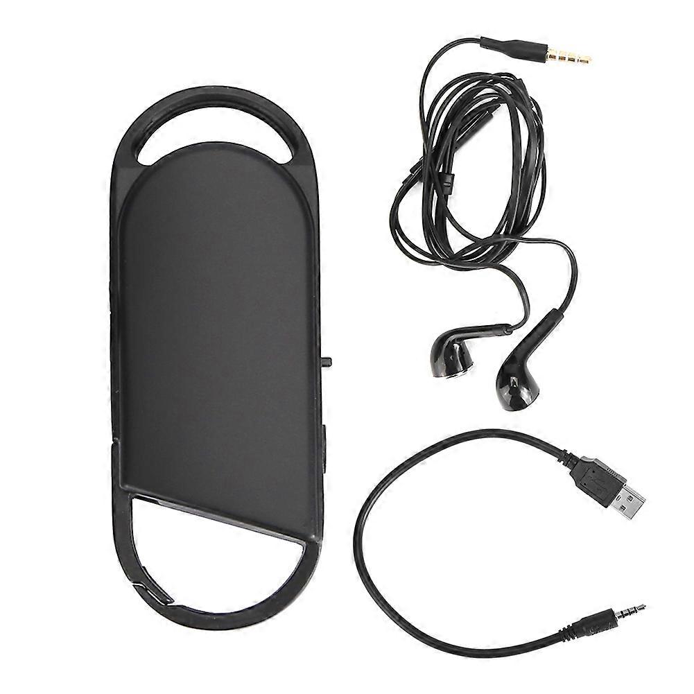 Stylish Digital Recording Pen - Clear o, One-Button Operation, Compact & Durable