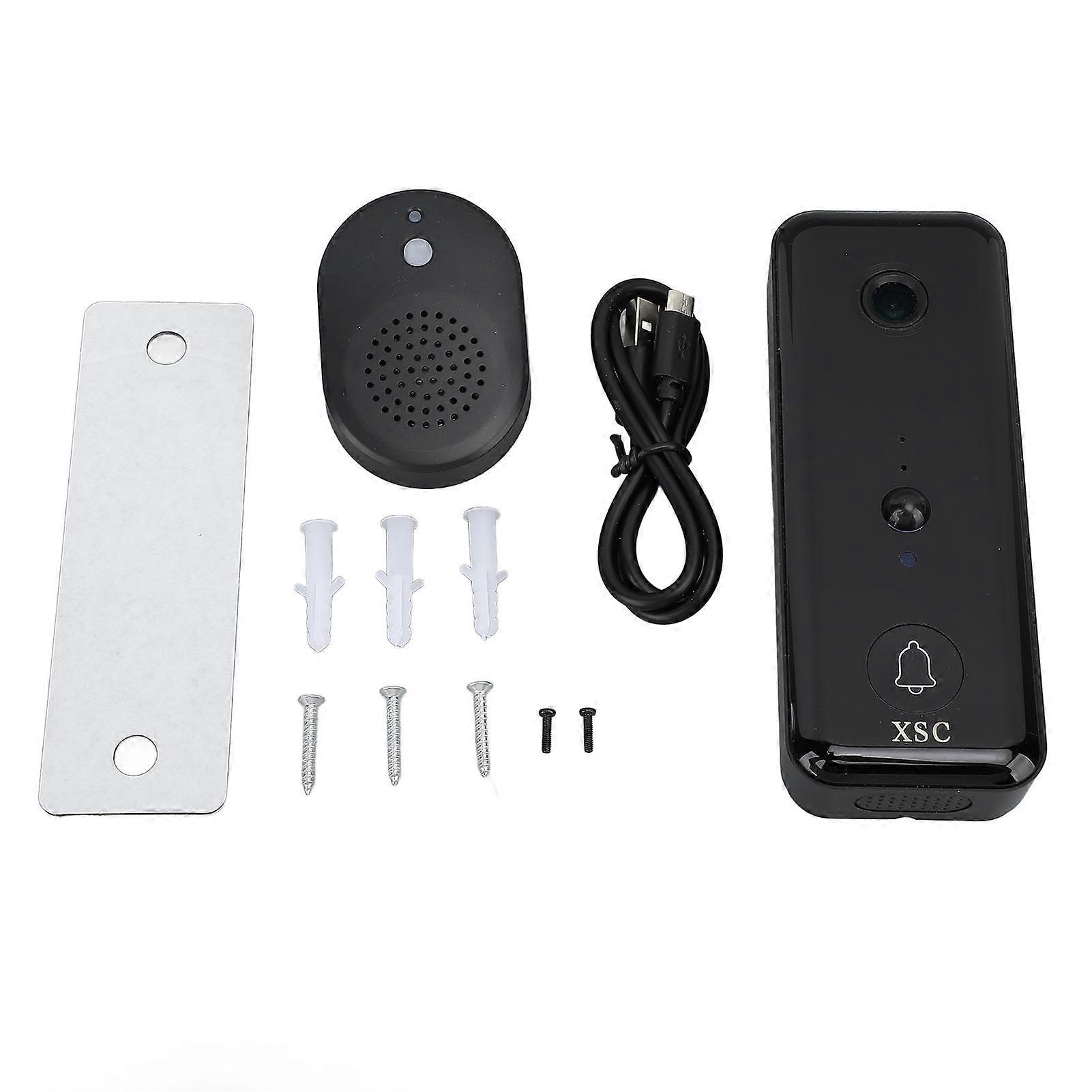 Video Doorphone IP65 Waterproof 720P 140° Wide Angle Lens PIR Motion Detection Video Intercom System