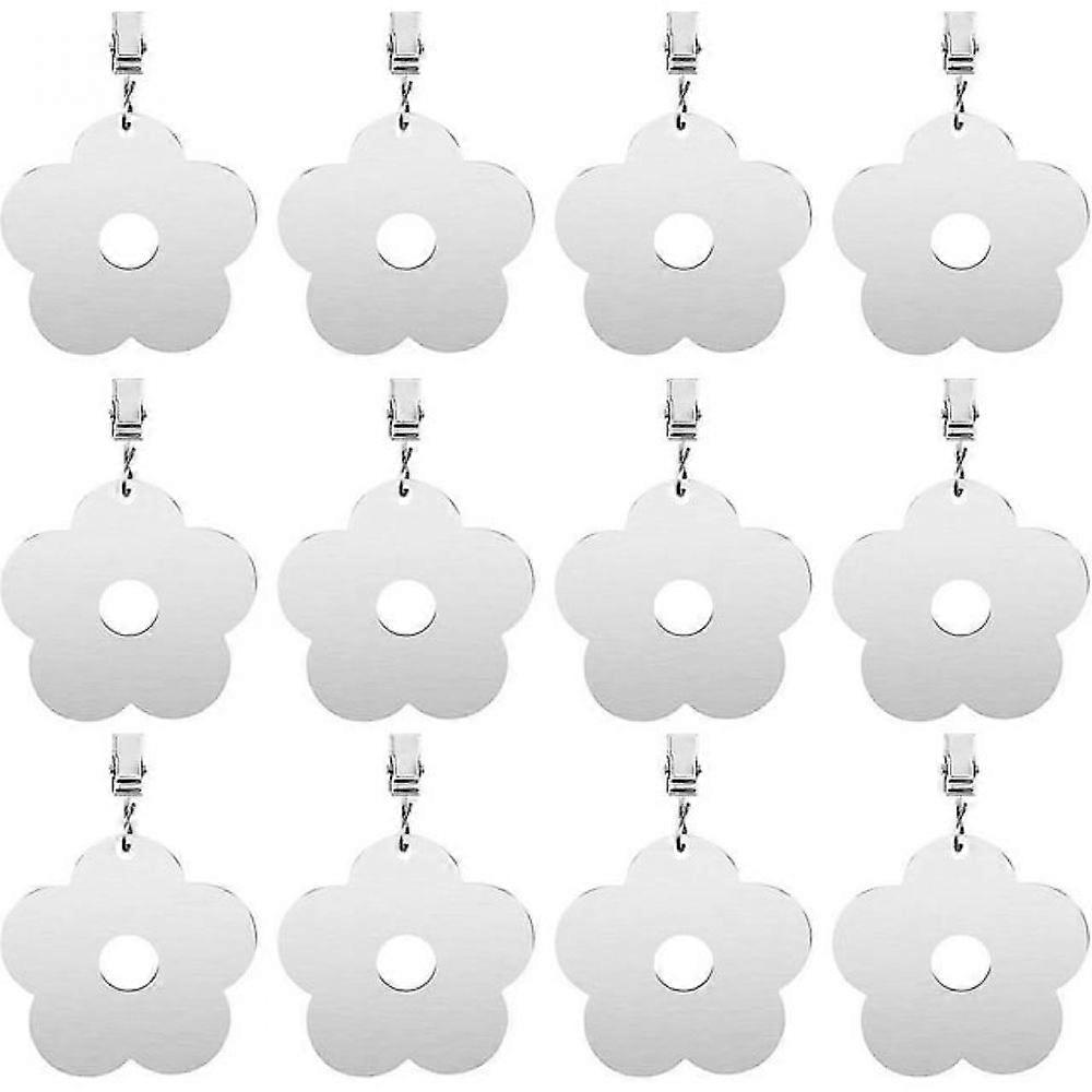 Tablecloth Weights, 12pcs Extra Heavy Tablecloth Weights, Garden Outdoor Tablecloth Weights