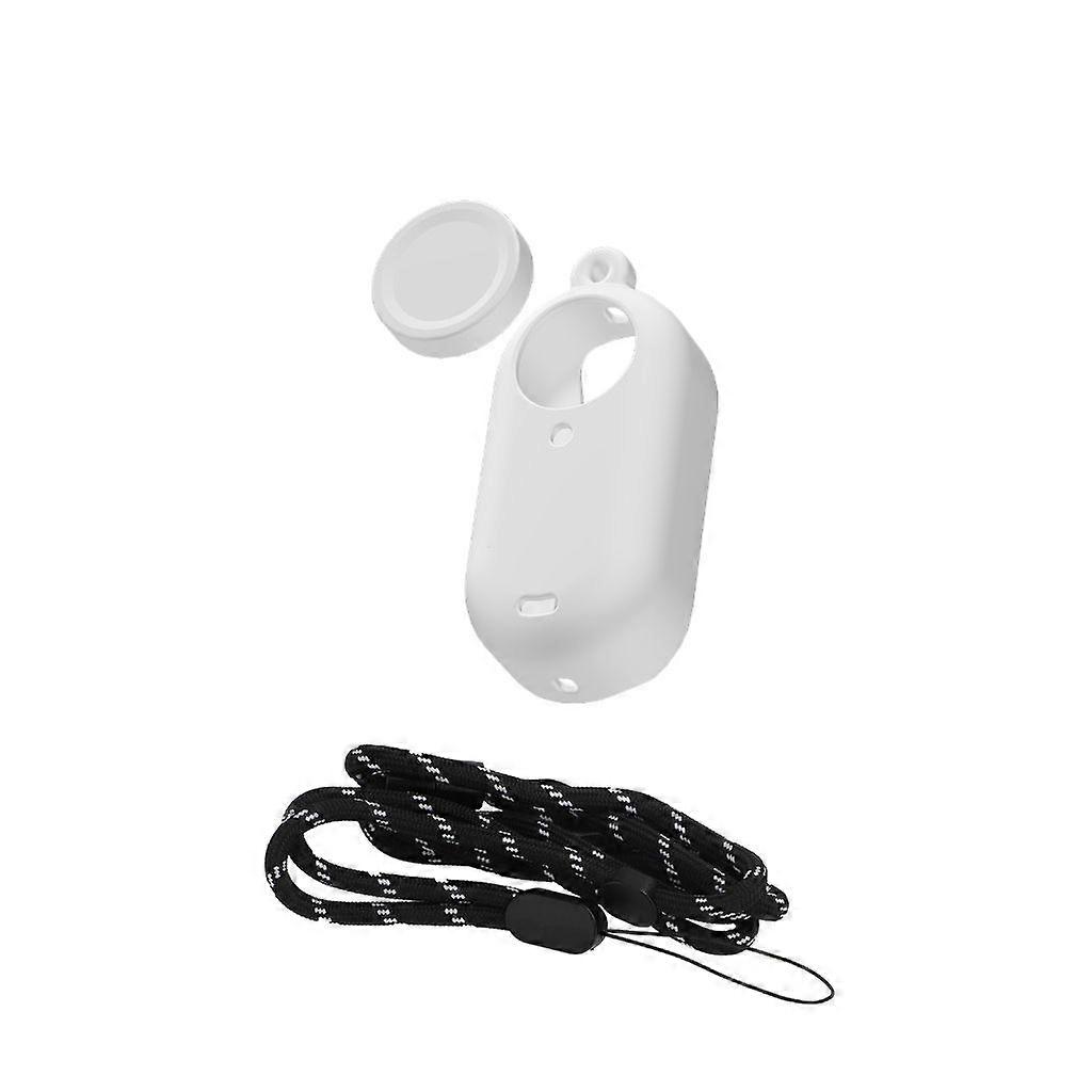 Camera Accessories Silicone Protective Case + Lens Guards Cap for Insta360 GO 3