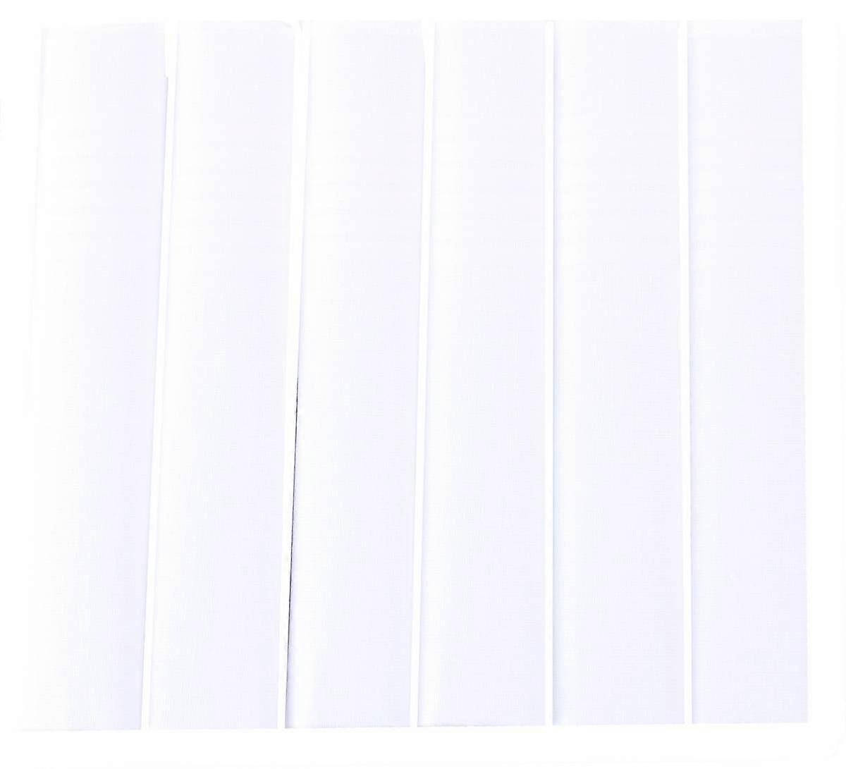 David Van Hagen Plain 6 Pack Handkerchief - White