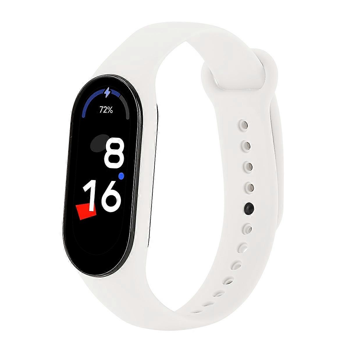 Special for Xiaomi Mi Band 7 JSM Integrated TPU Adjustable Elastic Watch Band Beige