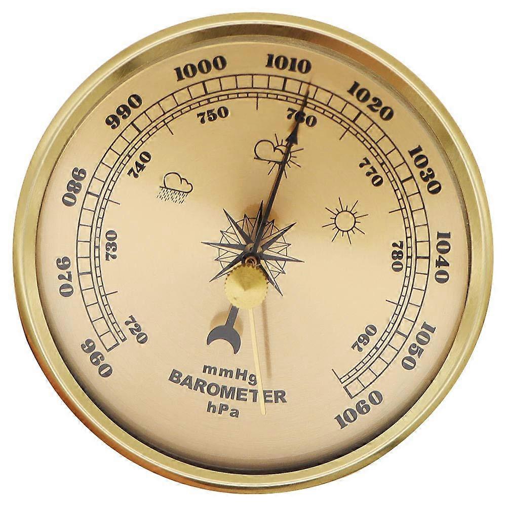 Barometer 72mm Wall Hanging Set of 3, Air Manometer Thermometer Hygrometer for Accurate Weather Temperature Measurement