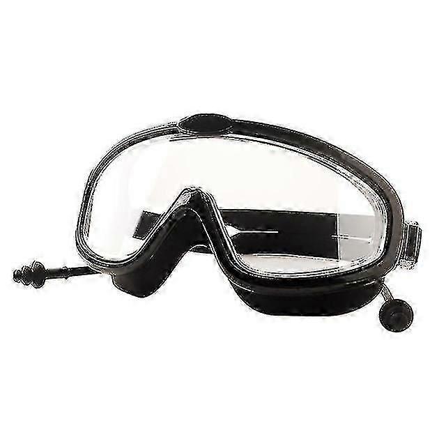 משקפי שחייה לילדים נגד ערפל - מסכת צלילה סיליקון מתכווננת מגן UV לגילאי 3-15 (עדשת PC_MM2