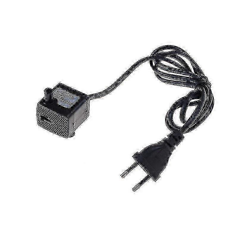 Eu Plug Υποβρύχια αντλία νερού Ενυδρείο Σιντριβάνι Αέρας Δεξαμενή Λιμνών Ψαριών Ac 220v Hfmqv