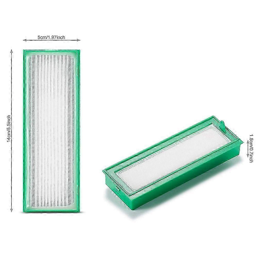 JaTop 1 Rundbürste 4 Ersatzfilter 4 Seitenbürsten geeignet für Vorwerk VR200 VR300 ab 29,90