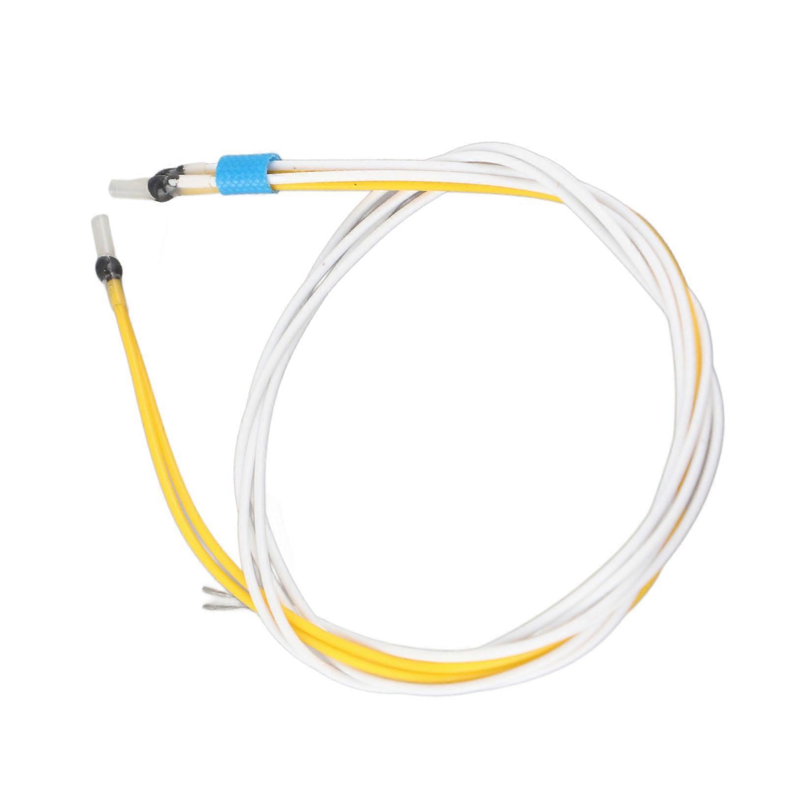 PTC Thermistor 3 Core Epoxy Resin Waterproof Probe Fast Conduction Temperature Sensor Thermal Switch