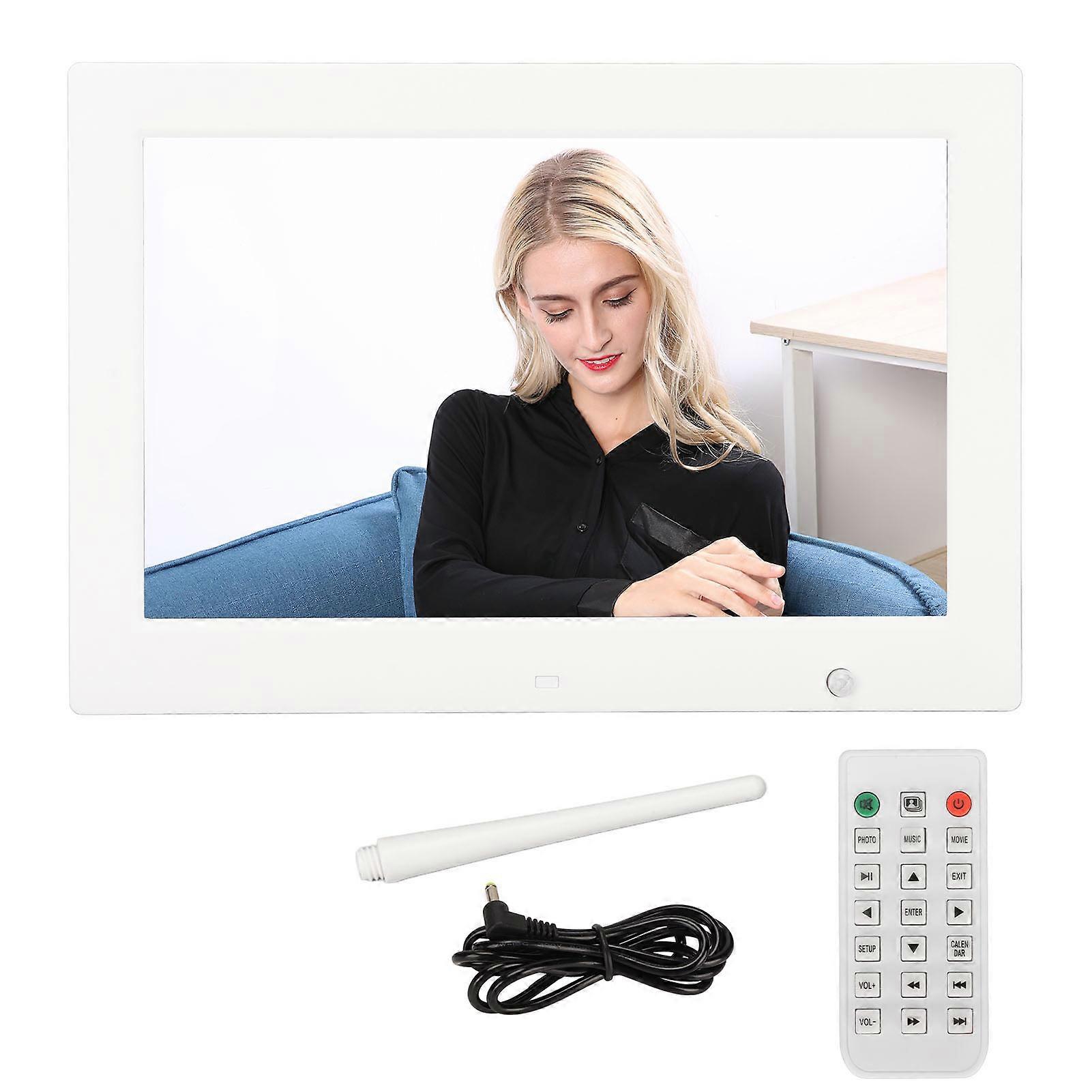 Digital Photo 13 Inch HD Motion Sensor Support Video Music Smart Picture Frame with Clock Calendar