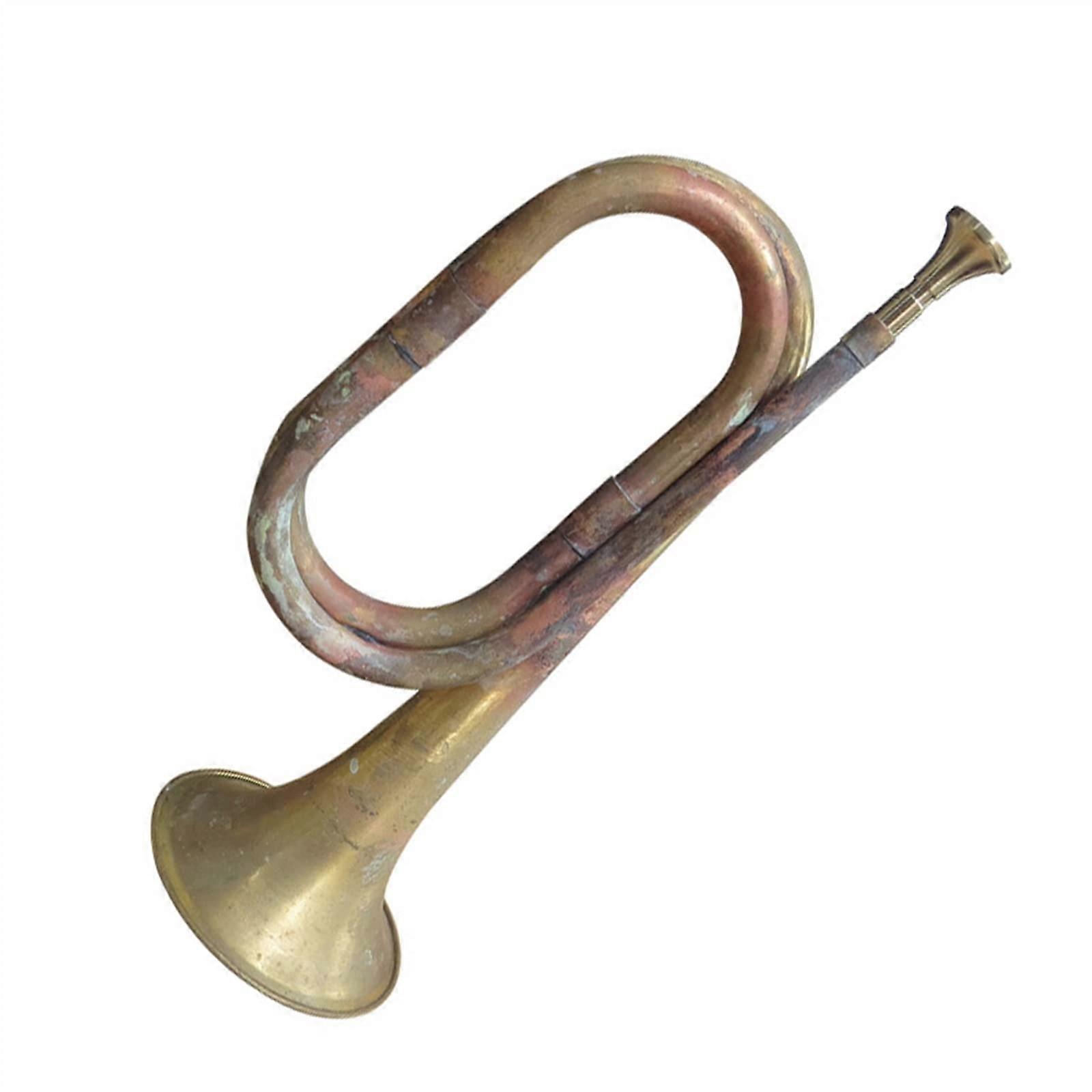 Antique Charge Horn Bugle Style Rally Horn Old-Fashioned Sounding