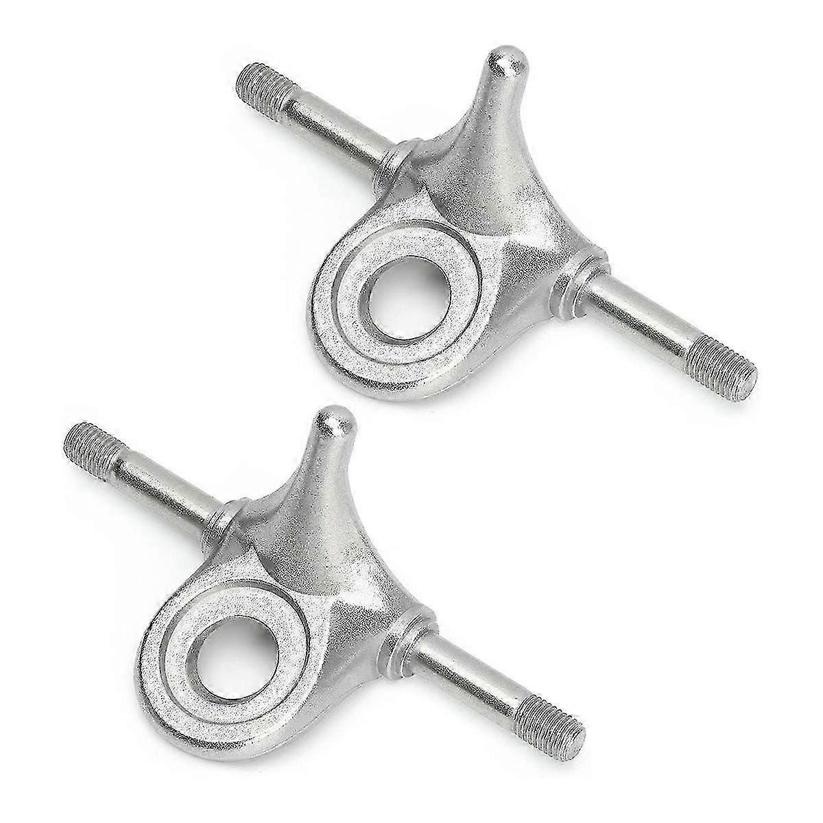 1 Pair Quad Skate Trucks with Triangular Design, Double Action Adjustable Plate Replacement for Outdoor & Indoor Skating
