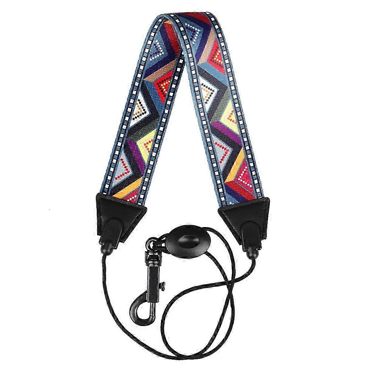 The Saxophone Neck Strap is Strong and , the Rope Not , and It is More Free to Retract and Release A