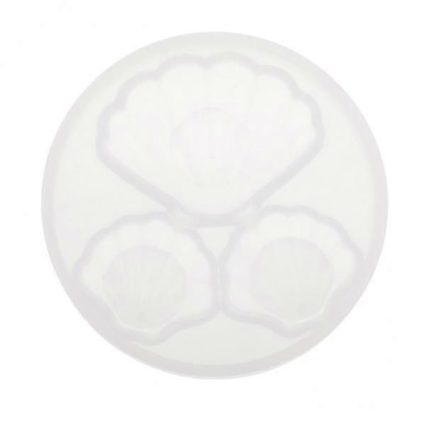 2x1 Piece Shell Shape Silicone Shell Hanging Ornament
