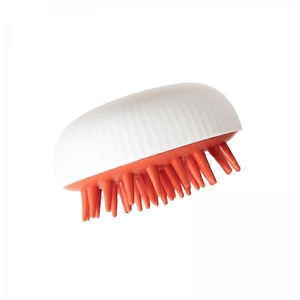 Function Handheld Scalp Massager Brush - White