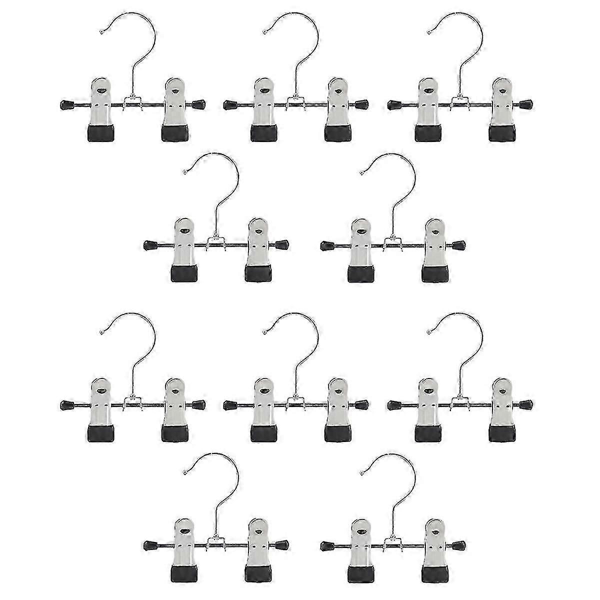 10pack Hanging Clips For Closet, Towel Clips For Hanging With 2 Clips For Hanging