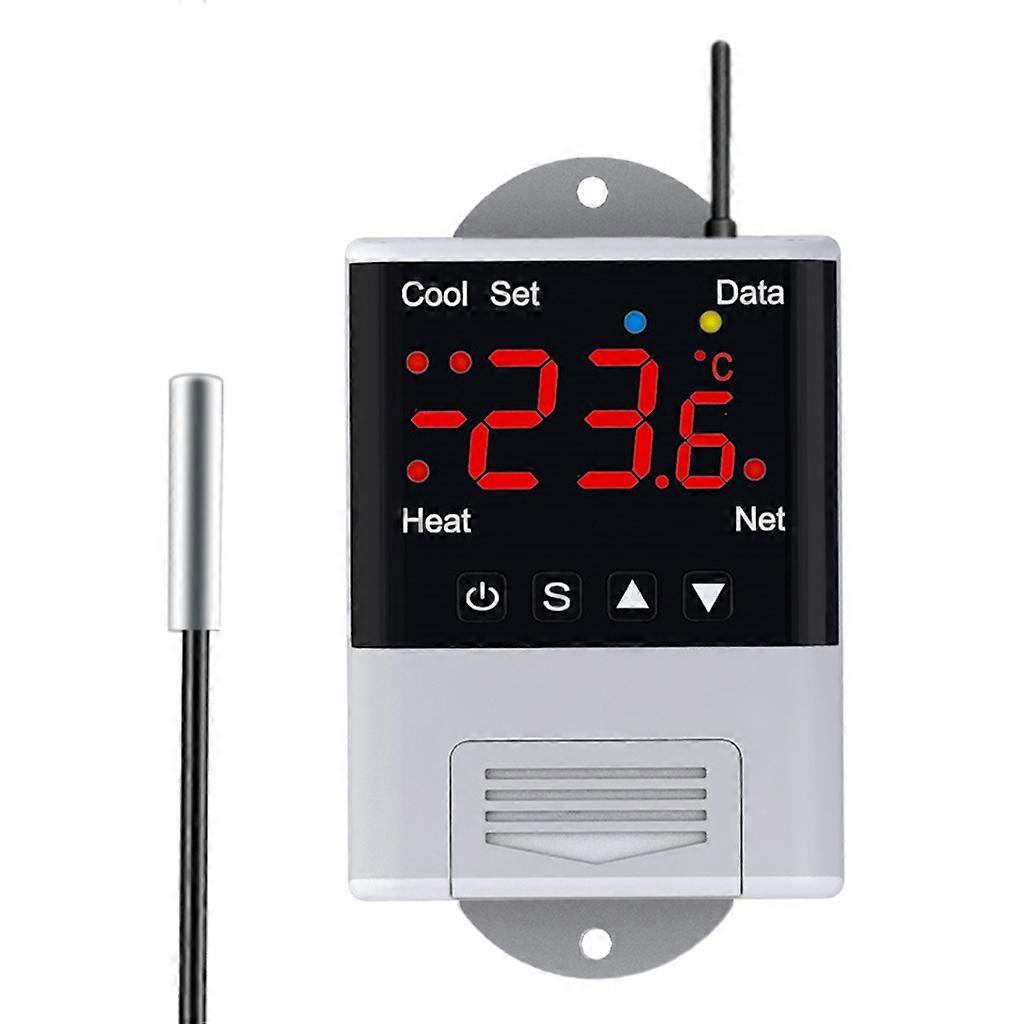 110V-230V AC WIFI Thermostat APP Remote Control Digital Temperature Controller with NTC Sensor Easy Operation Durable