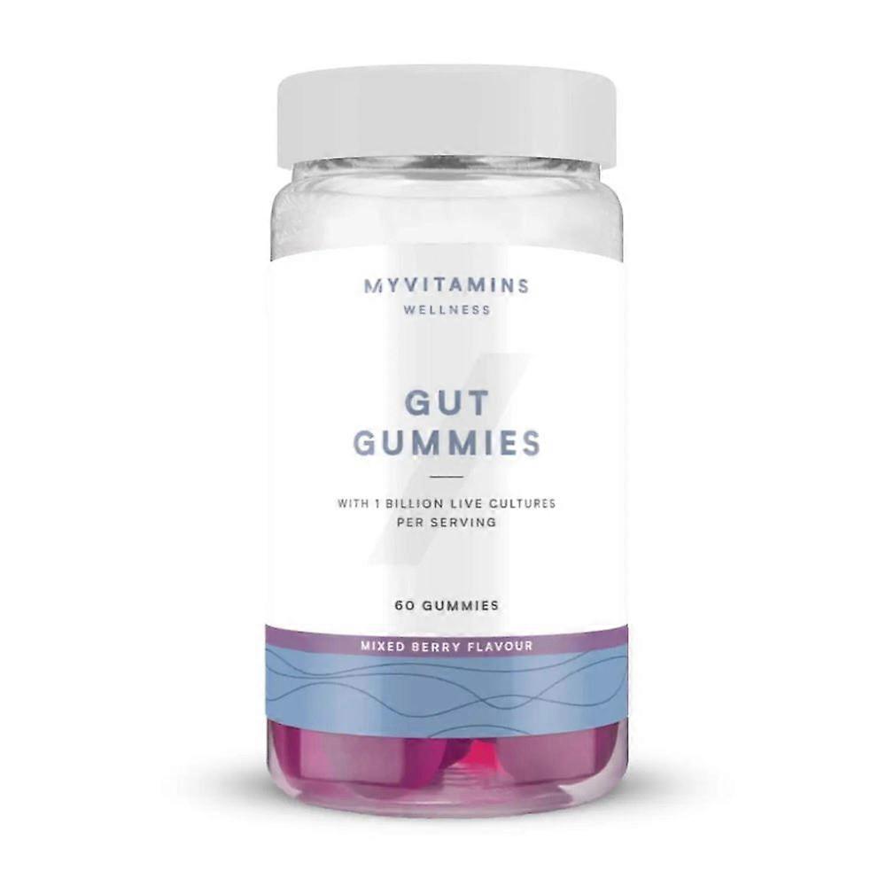 MYVITAMINS Gut Gummies Mixed Berry 60 Gummies