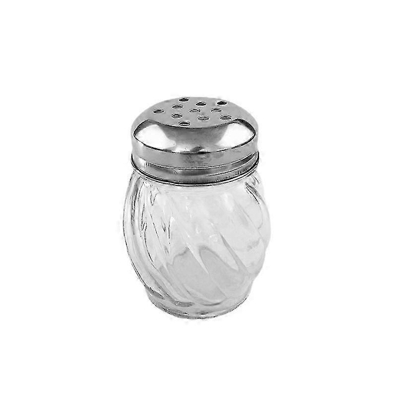 Shakers and Tops Set, 2.6 Length x 2.55 Width, Clear Finish