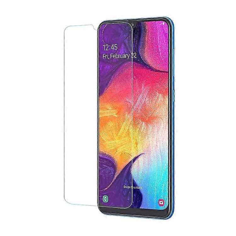 Samsung Galaxy A50、0.3mmアークエッジ防爆HDクリア強化ガラスフィルムに対応したスクリーンプロテクター