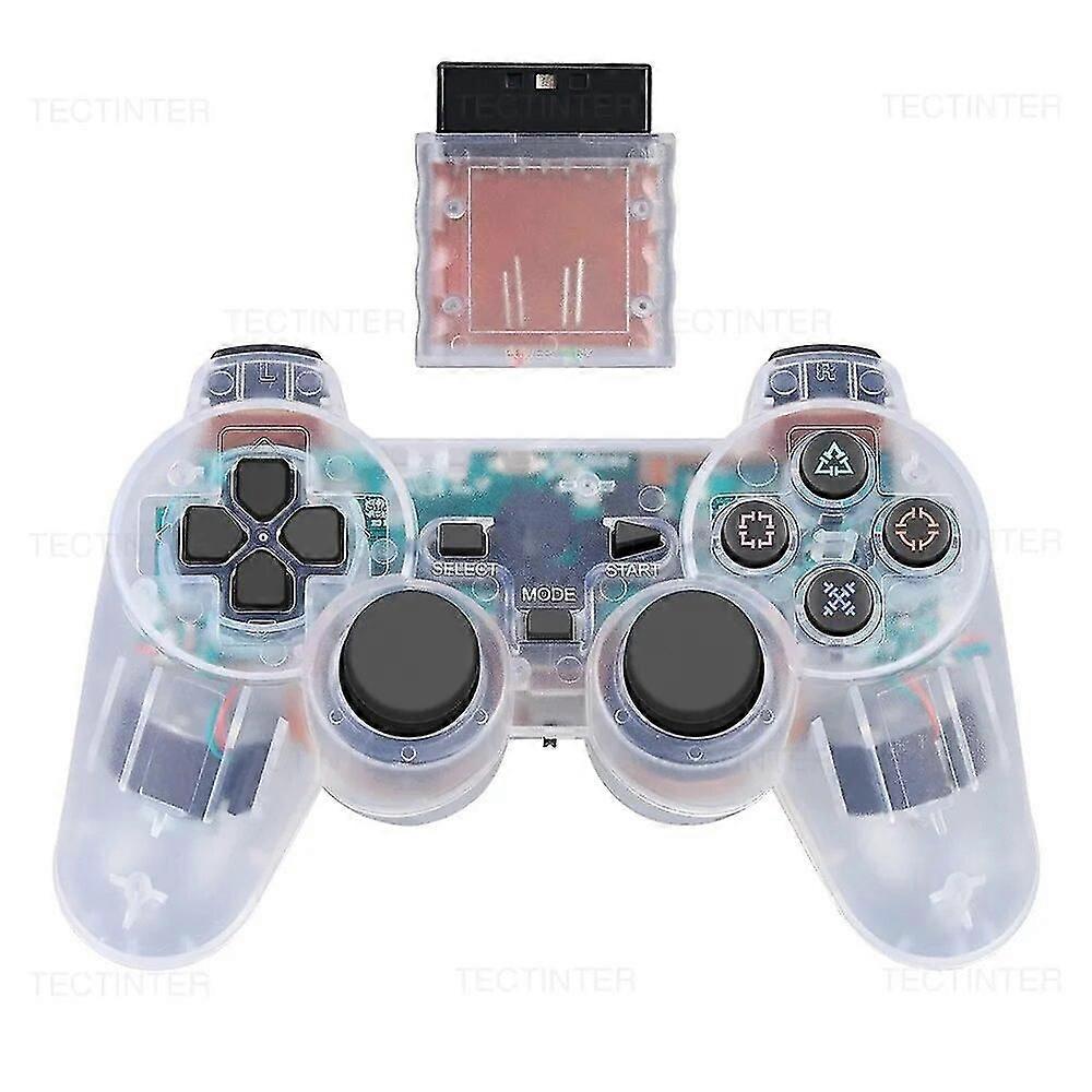 For Sony Ps2 Wireless Controller Gamepad For Playstation 22.4g Vibrationjoystick Console For Ps2 Accessories