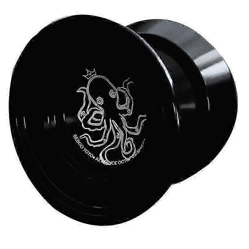 Octopus Pattern Alloy Unresponsive Yoyo with 10 Ball Bearings for Advanced Players and Beginners