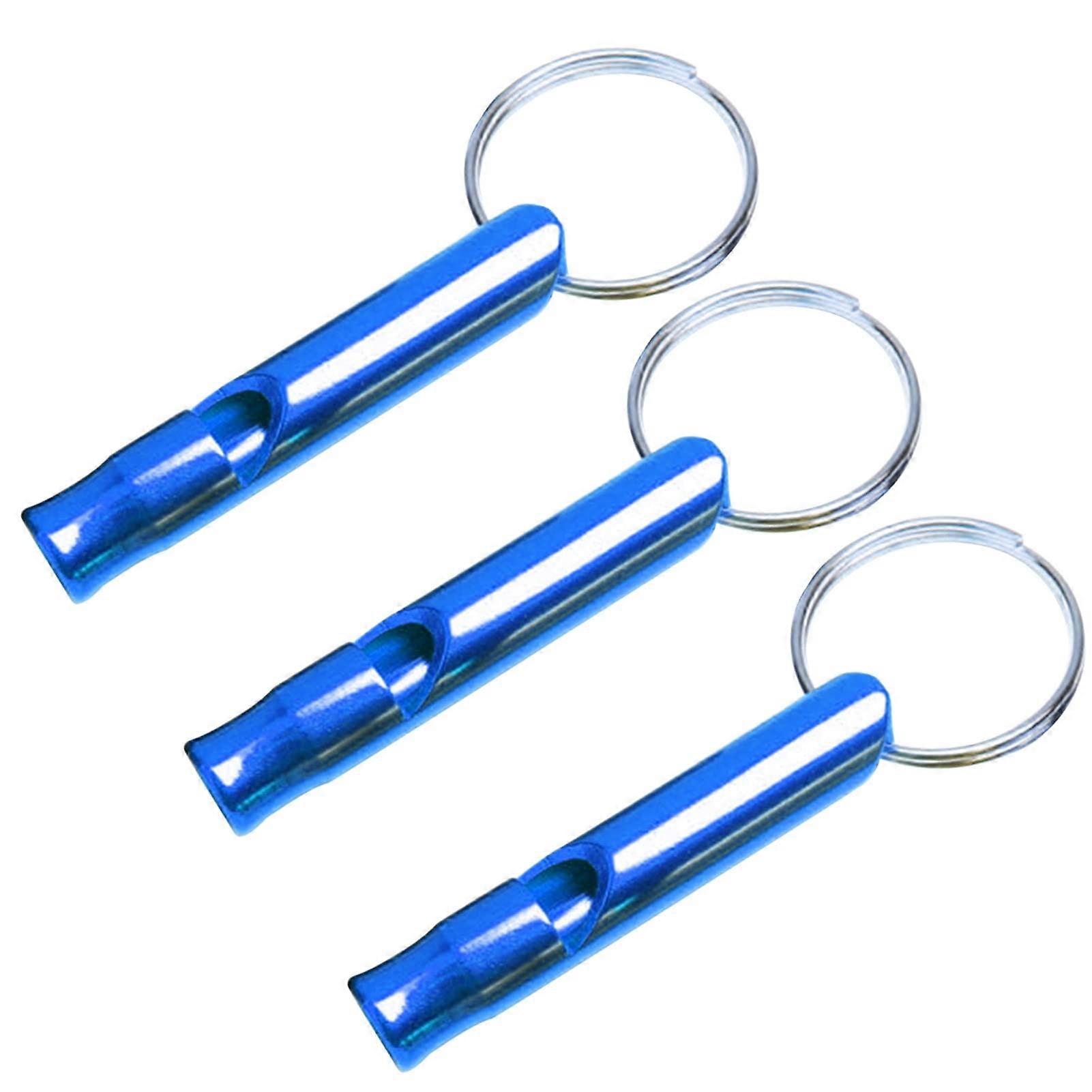 3 件装救生哨 Beacon Whistles Shrill Dog Training 哨子蓝色