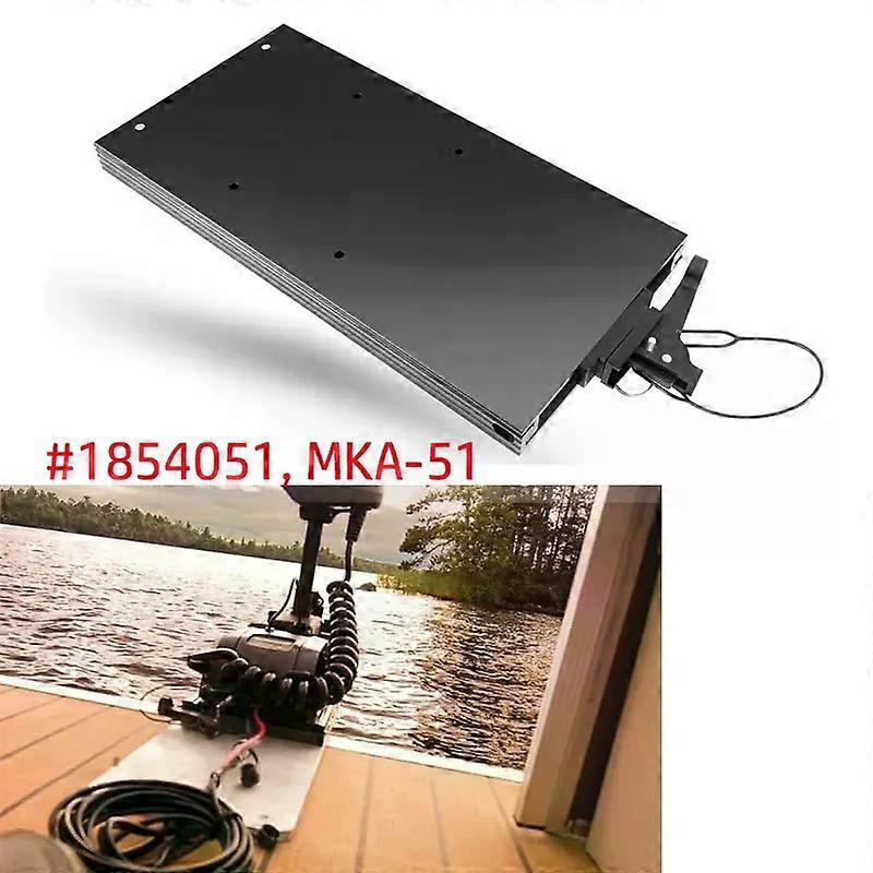 Minn Kota 1854051 MKA-51 Elektrický motor pro trolling, rychloupínací držák, černý vhodný pro Ulterra Terrova PowerDrive