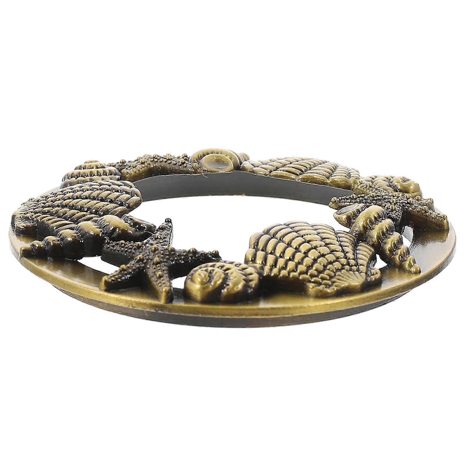 Carved Alloy Candle Cover for Aromatherapy – Decorative Heat Gathering Topper
