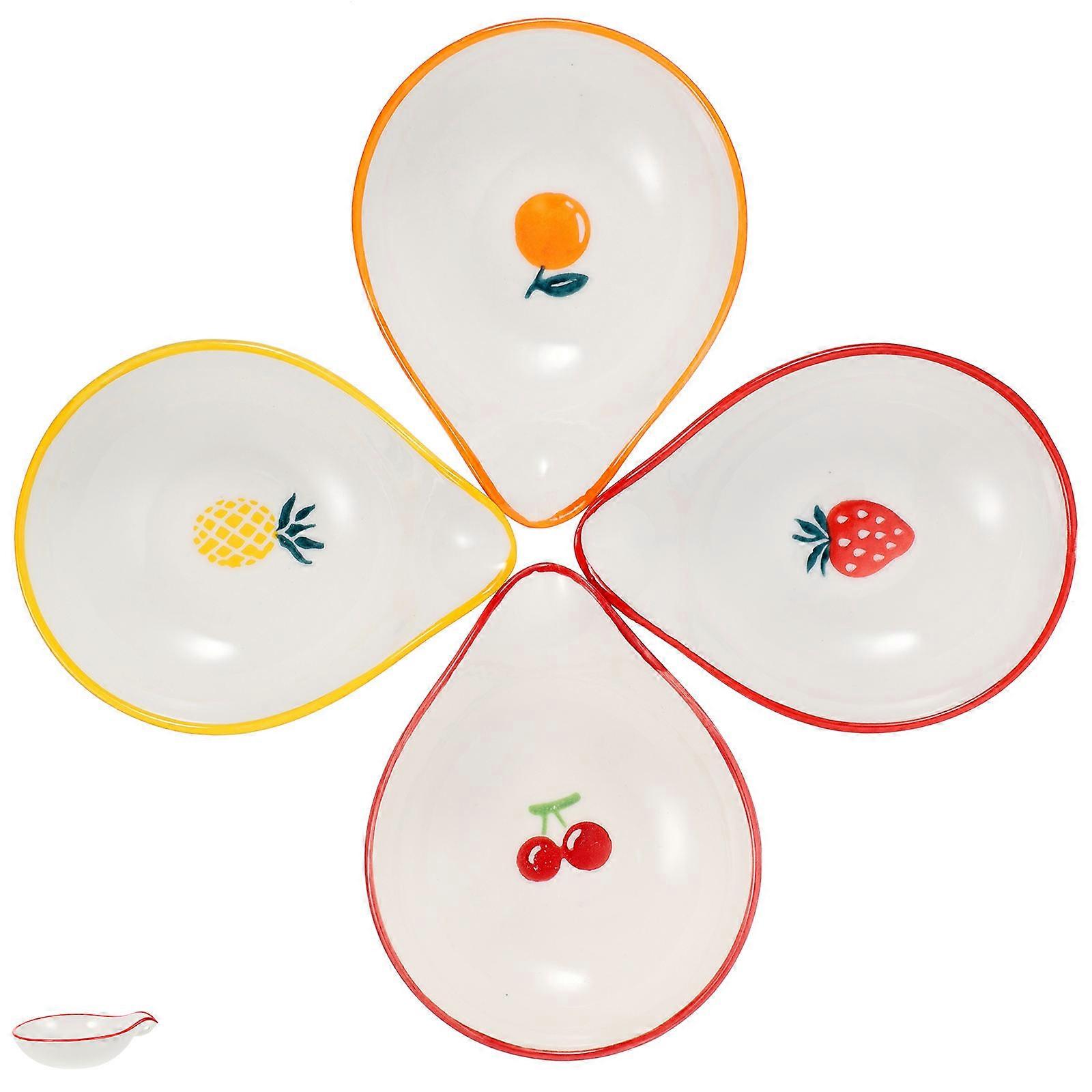 Ceramic Spoon Rest Practical Kitchen Utensils For Dining Table 10X7.5X2.5CM Hold Chopstick Spoon Fork And Other Tableware