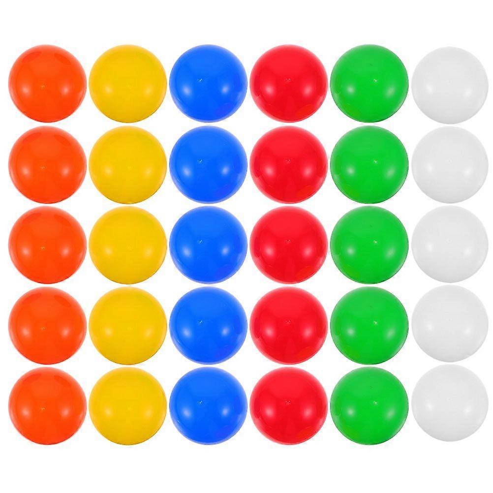 30pcs Lottery Balls Sphere Game Balls Entertainment Openable Balls Activity Lottery Balls