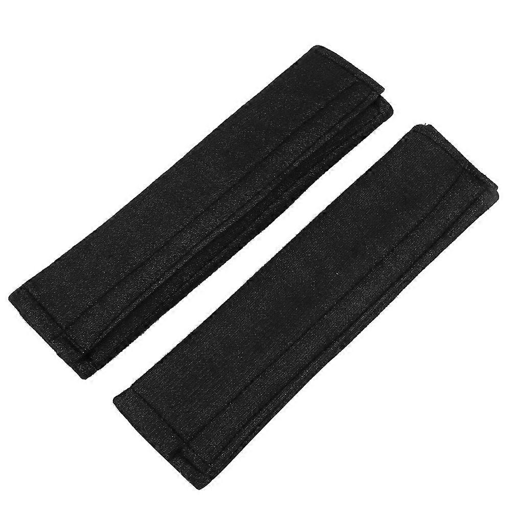 Pcs Universal Car Seat Belt Covers Comfortable Shoulder Strap Protector Pads Black