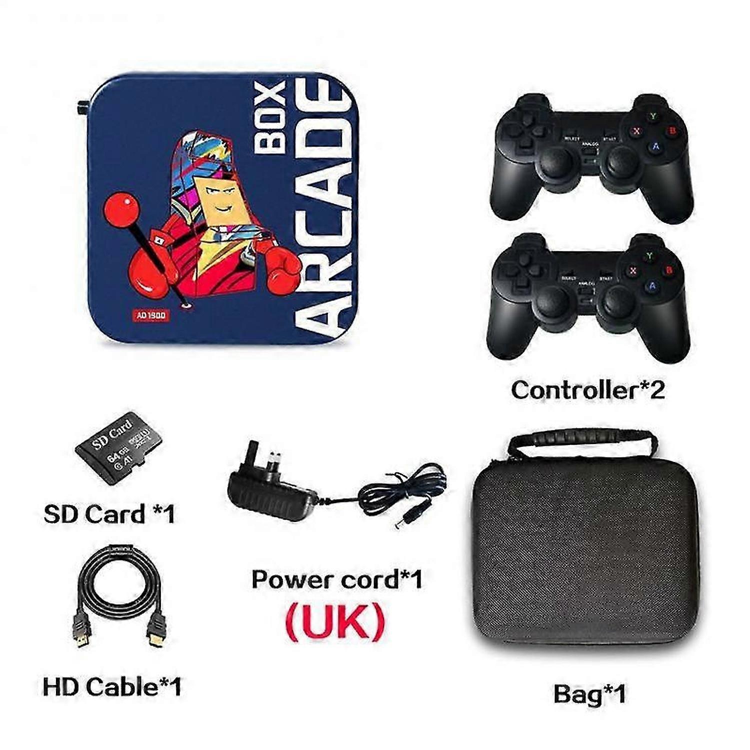 Arcade Box Portable Video Game Console for PSP/PS1/Naomi Classic Retro 33000/40000/50000