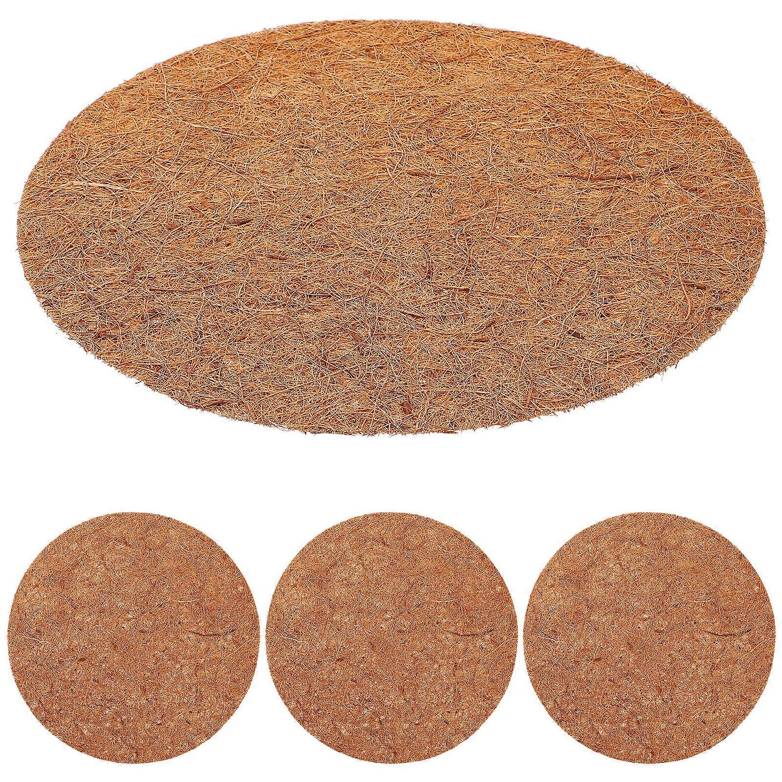 Nesting Pads For Chicken Coop Planter Liners Rabbit Brown 30.00X30.00X0.50CM Moisture Control 4Pcs