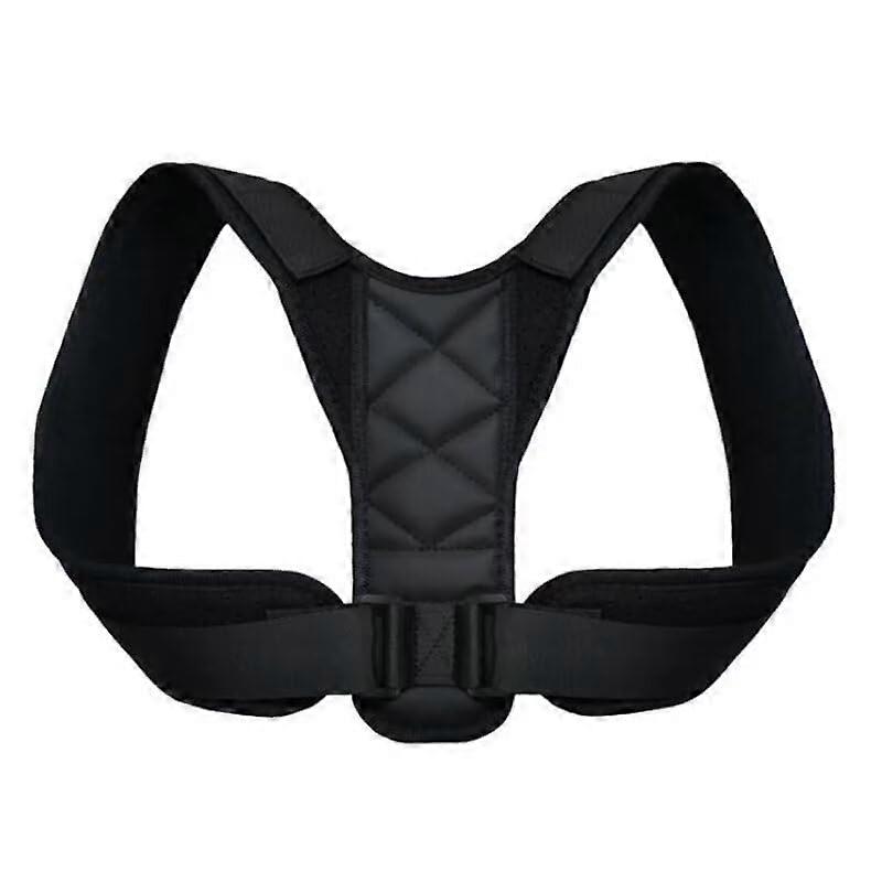 Posture Corrector Black Size M Adjustable Back Support for Improved Posture and Comfort