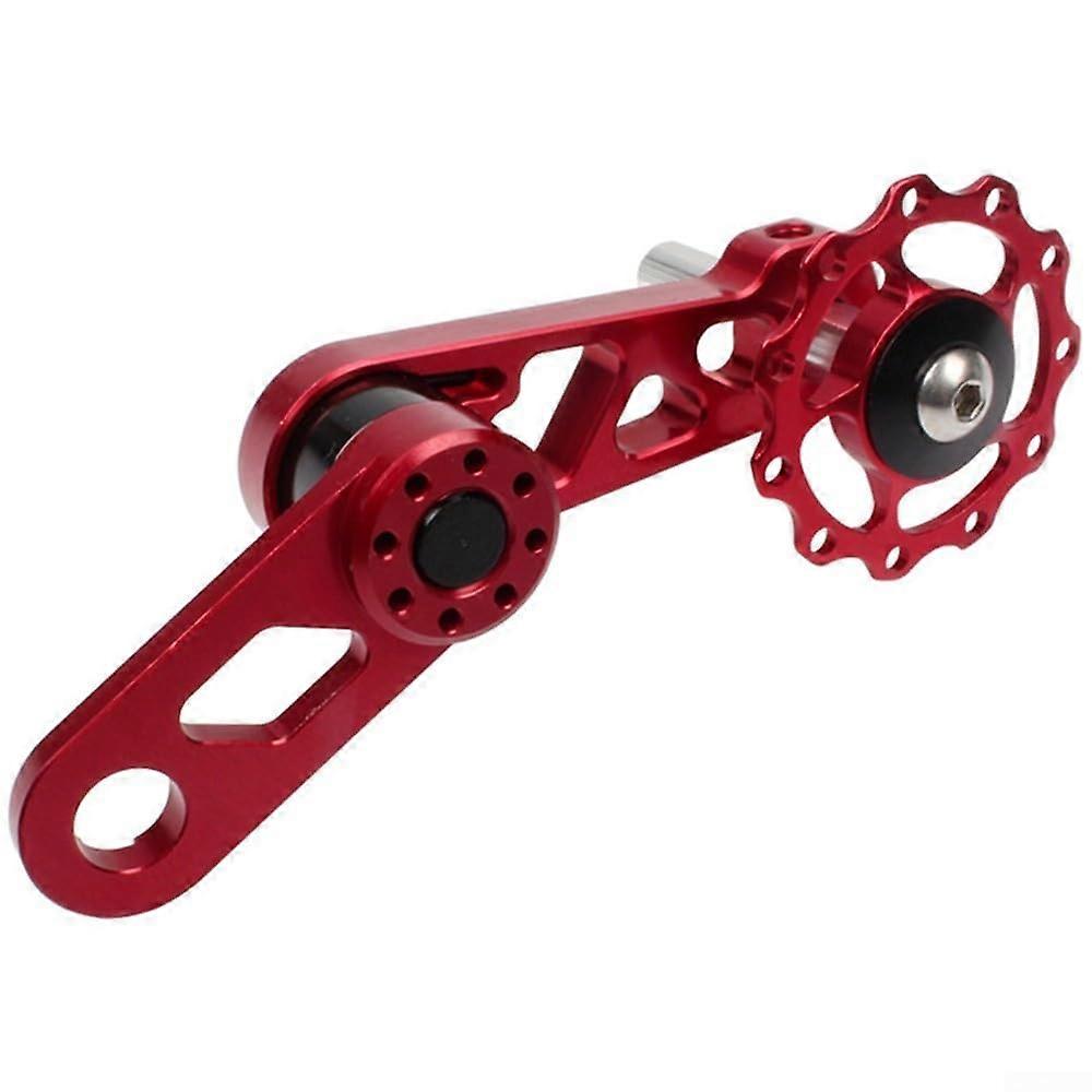 Simplify Gear Transitions Lighter derailleur tensioner and efficient guide pulley for Litepro bikes red