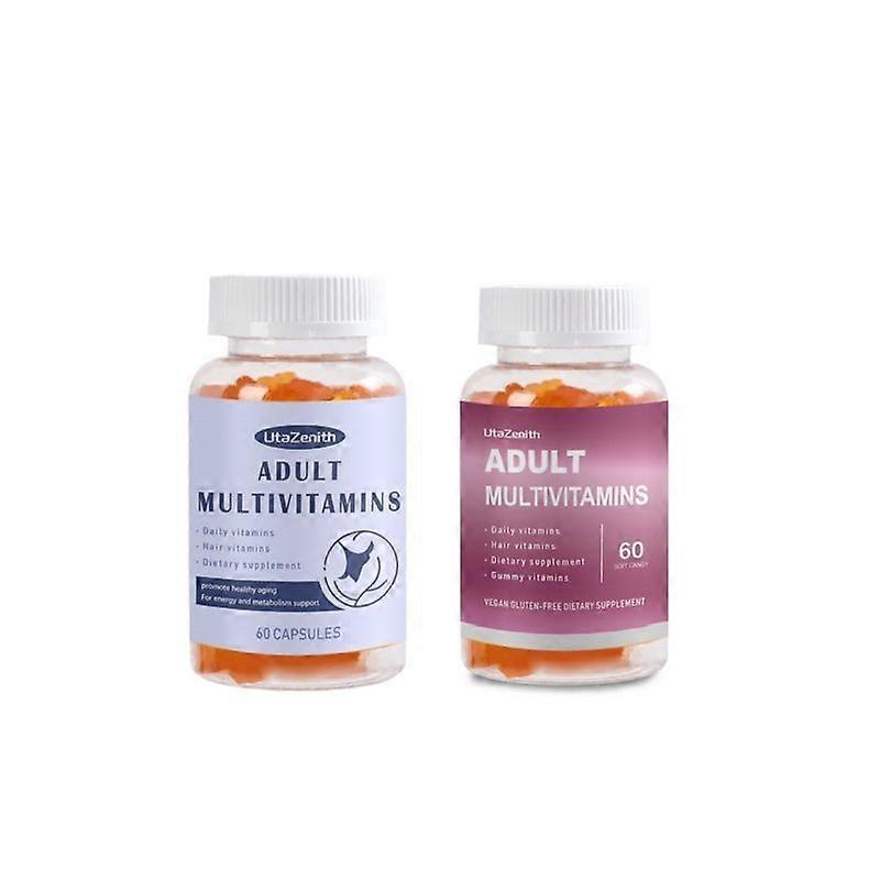 Multivitamin gummies, containing vitamin E, combination pack