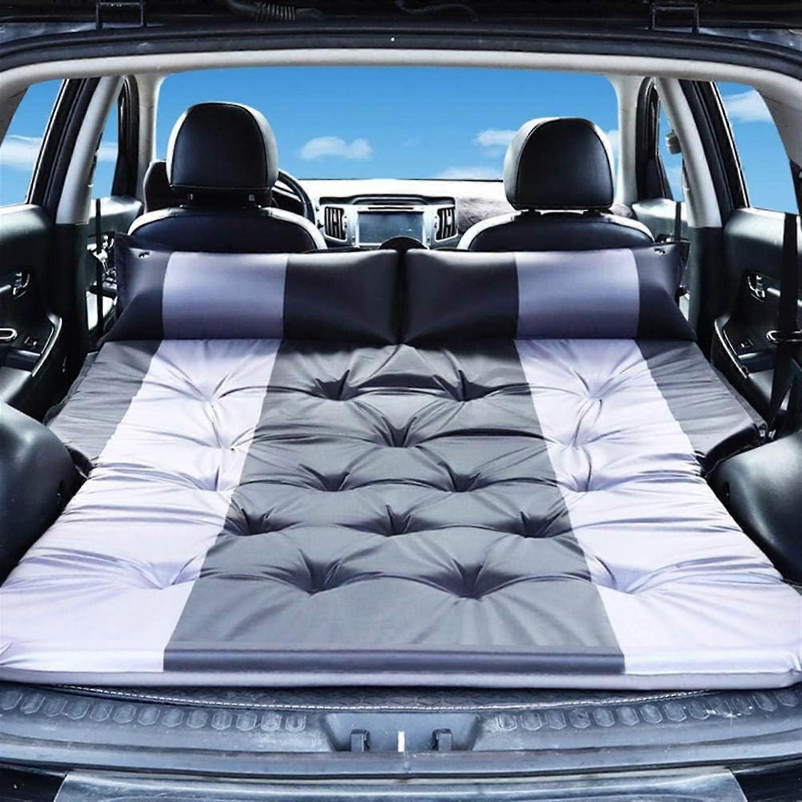 Car Air Mattress 180 X 132 X 5 Cm Inflatable With Automatic Pump Fits SUV Boot Portable Camping Sleeping Mat