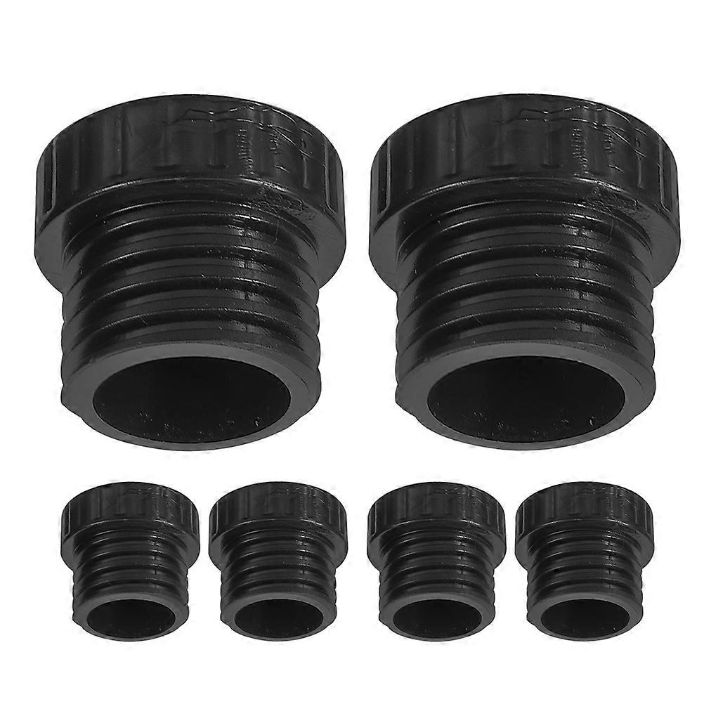 6pcs Durable Light Socket Safety Caps, PE Socket Covers for String Lights, Plug Caps for Standard Embedded Sockets, Enhanced Safety Protection