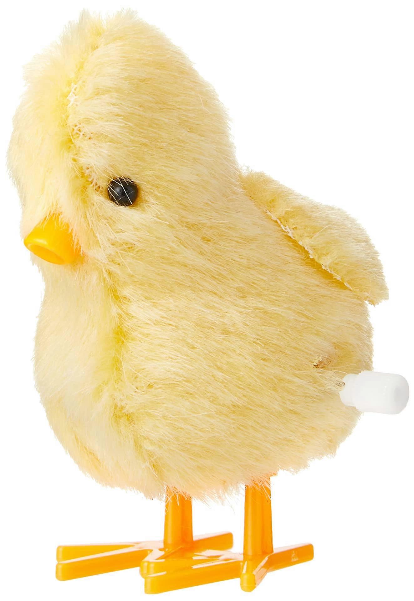 Clockwork Chick Mechanical Toy with Wind-Up Function, Colorful Design, and Durable Plastic Material